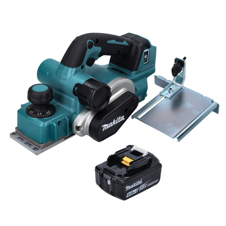 Makita DKP 181 G1 Akku Hobel Falzhobel 82 mm 18 V Brushless + 1x Akku 6,0 Ah - ohne Ladegerät