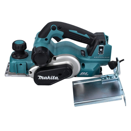 Pialla a batteria Makita DKP 181 RG 82 mm 18 V brushless + 2x batteria ricaricabile 6,0 Ah + caricatore