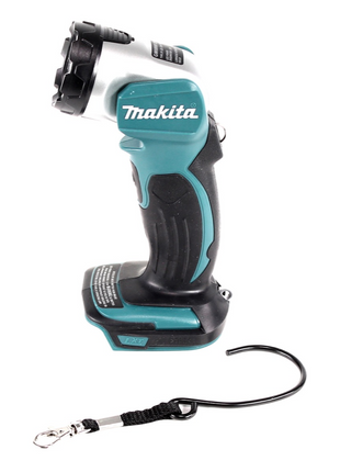 Makita DML 802 RG Akku Lampe für 14,4 und 18 V Akku + 2x Akku 6,0 Ah + Ladegerät