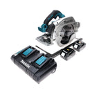 Makita DHS 900 PM2 Akku Handkreissäge 36 V ( 2x 18 V ) 235 mm Brushless + 2x Akku 4,0 Ah + Doppelladegerät