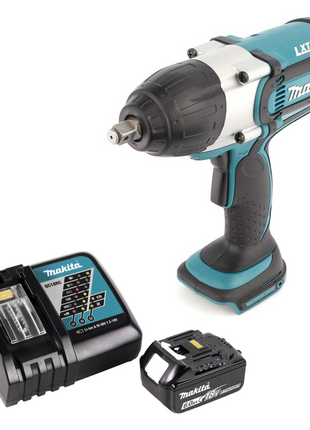 Makita DTW 450 RG1 Akku Schlagschrauber 18 V 440 Nm 1/2“ + 1x Akku 6,0 Ah + Ladegerät