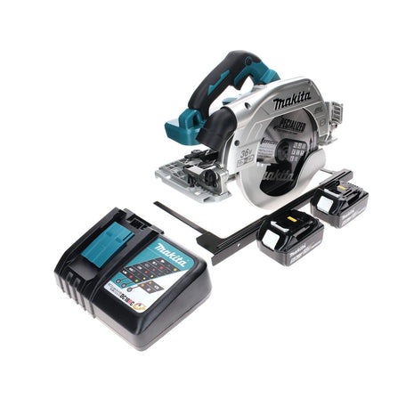 Makita DHS 900 RT2 Akku Handkreissäge 36 V ( 2x 18 V ) 235 mm Brushless + 2x Akku 5,0 Ah + Ladegerät