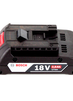 Lame de scie alternative au carbure Bosch gratuite Scie alternative à batterie Bosch GSA 18V-32 Scie alternative sans balais 18 V + 1 batterie 2,0 Ah + coffret - sans chargeur