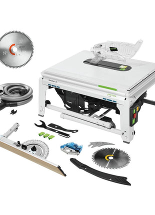 Festool TKS 80 EBS Tischkreissäge 2200 Watt 254 mm ( 575781 ) + Spezial Kreissägeblatt TF80 L ( 575977 )