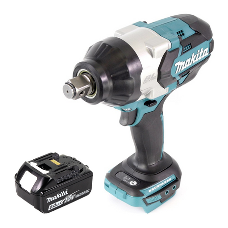 Makita DTW 1001 G1 Akku Schlagschrauber 18V 3/4“ 1050Nm Brushless + 1x Akku 6,0 Ah - ohne Ladegerät