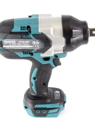 Makita DTW 1001 RG Akku Schlagschrauber 18V 3/4“ 1050Nm Brushless + 2x Akku 6,0 Ah + Ladegerät