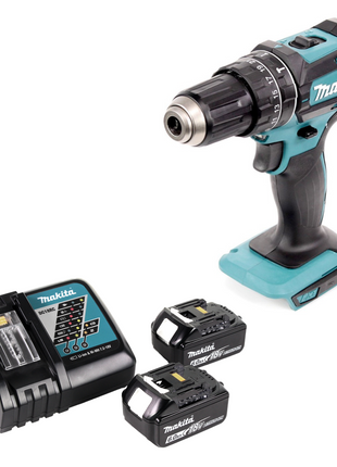 Makita DHP 482 RG Akku Schlagbohrschrauber 18 V 62 Nm + 2x Akku 6,0 Ah + Ladegerät - Toolbrothers