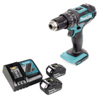 Makita DHP 482 RG Akku Schlagbohrschrauber 18 V 62 Nm + 2x Akku 6,0 Ah + Ladegerät - Toolbrothers