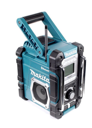 Makita DMR 106 RG radio de obra con batería 7,2 - 18 V + 2x baterías 6,0 Ah + cargador