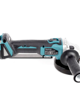 Makita DGA 506 RG Akku Winkelschleifer 18 V 125 mm Brushless + 2x Akku 6,0 Ah + Ladegerät