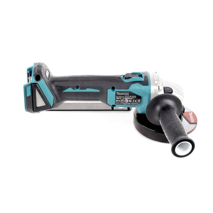 Smerigliatrice angolare a batteria Makita DGA 506 RG 18 V 125 mm brushless + 2x batteria ricaricabile 6,0 Ah + caricabatterie