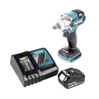 Makita DTW 285 RG1 Atornillador de impacto inalámbrico 18 V 280 Nm 1/2