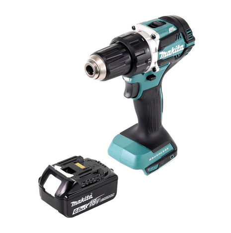 Makita DDF 484 G1 trapano avvitatore a batteria Brushless 18 V 54 Nm + 1x batteria ricaricabile 6,0 Ah - senza caricabatterie