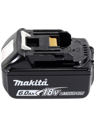 Makita DFS 450 G1J destornillador para paneles de yeso inalámbrico destornillador para paneles de yeso 18 V + 1x batería 6,0 Ah + Makpac - sin cargador