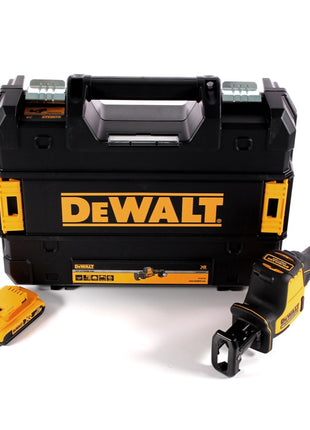 DeWalt DCS 369 NT Akku Säbelsäge 18 V + 1x Akku 2,0 Ah + TSTAK - ohne Ladegerät - Toolbrothers