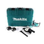 Makita DGA 900 FK Meuleuse d'angle sur batterie 36 V (2x 18 V) 230 mm sans balais + 2x batterie 3,0 Ah + coffret - sans chargeur