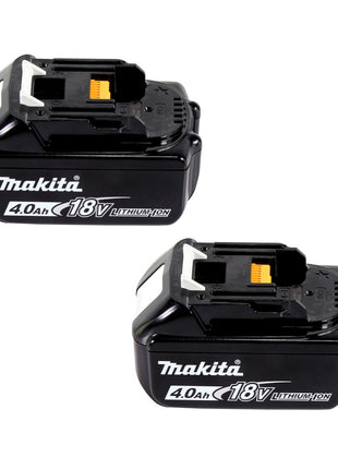 Makita DGA 900 MK Meuleuse d'angle sur batterie 36 V (2x 18 V) 230 mm sans balais + 2x batterie 4,0 Ah + coffret - sans chargeur