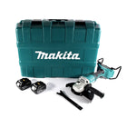 Makita DGA 900 TK Akku Winkelschleifer 36 V ( 2x 18 V ) 230 mm Brushless + 2x Akku 5,0 Ah + Koffer - ohne Ladegerät