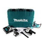 Makita DGA 900 RGK Akku Winkelschleifer 36 V ( 2x 18 V ) 230 mm Brushless + 2x Akku 6,0 Ah + Ladegerät + Koffer
