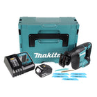 Makita DJR 188 RT1J Akku Reciprosäge 18 V Brushless + 1x Akku 5,0 Ah + Ladegerät + 5x Sägeblatt Metal Wood + Makpac - Toolbrothers