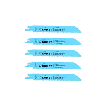 Makita DJR 188 G1J Akku Reciprosäge 18 V Brushless + 1x Akku 6,0 Ah + 5x Sägeblatt Metal Wood + Makpac - ohne Ladegerät - Toolbrothers