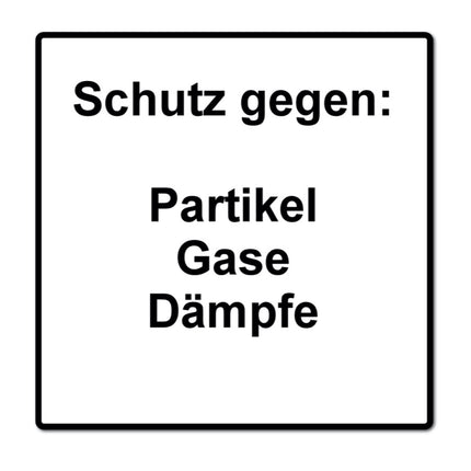 Dräger X-plore 3500 M Semi-maschera di protezione / Filtro a baionetta / Dimensioni M - senza filtro