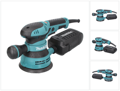 Leicht Gebraucht Makita BO 5041 300W 125mm Exzenterschleifer Schleifmaschine 1 - toolbrothers