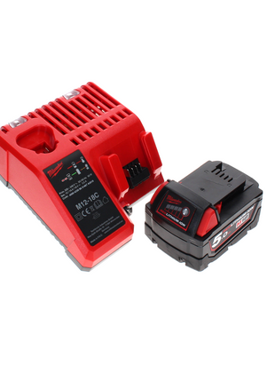 Milwaukee M18 FCHSC-501C Akumulatorowa pilarka łańcuchowa 18 V 30 cm bezszczotkowa + 1x akumulator 5,0 Ah + ładowarka