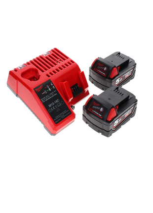 Milwaukee M18 FCHSC-502C Akumulatorowa pilarka łańcuchowa 18 V 30 cm bezszczotkowa + 2x akumulator 5,0 Ah + ładowarka