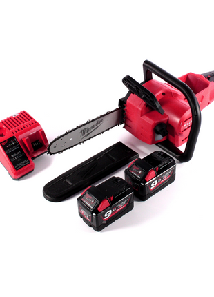 Milwaukee M18 FCHSC-902C Akku Kettensäge 18 V 30 cm Brushless + 2x Akku 9,0 Ah + Ladegerät