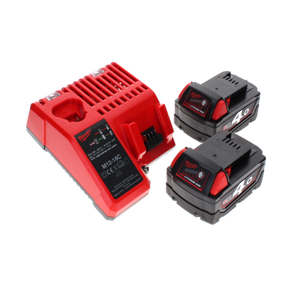 Milwaukee M18 FCOS230-402C Akku Trennschleifer 18 V 230 mm Brushless + 2x Akku 4,0 Ah + Ladegerät