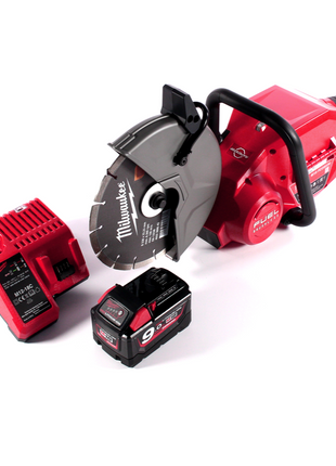 Milwaukee M18 FCOS230-901C Akku Trennschleifer 18 V 230 mm Brushless + 1x Akku 9,0 Ah + Ladegerät