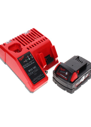 Milwaukee M18 JSR DAB+-401C radio akumulatorowe / sieciowe 18 V + 1x akumulator 4,0 Ah + ładowarka