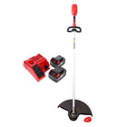 Cortabordes a batería Milwaukee M18 CLT-402C 18 V sin escobillas + 2x baterías 4,0 Ah + cargador