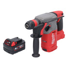 Martillo combinado a batería Milwaukee M18 CHX-401 18 V 2,5 J SDS plus sin escobillas + 1x batería 4,0 Ah - sin cargador