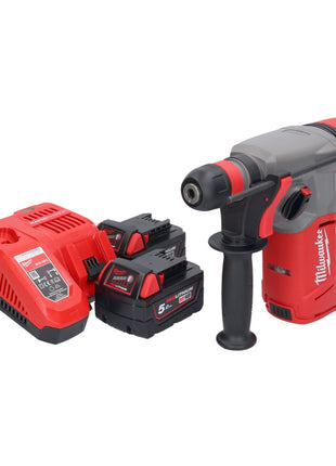 Milwaukee M18 CHX-502 Akku Kombihammer 18 V 2,5 J SDS plus Brushless + 2x Akku 5,0 Ah + Ladegerät