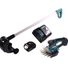 Makita DUM 604 RF1 Akku Grasschere 18 V + Griffverlängerung mit Rolle + 1x Akku 3,0 Ah + Ladegerät