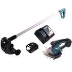Makita DUM 604 RM1 Akku Grasschere 18 V + Griffverlängerung mit Rolle + 1x Akku 4,0 Ah + Ladegerät