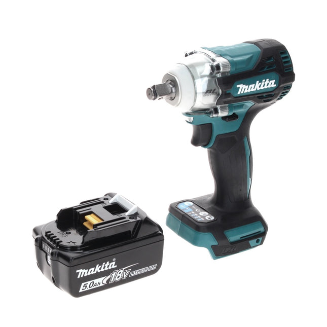 Avvitatore a impulsi a batteria Makita DTW 300 T1 18 V 330 Nm 1/2" brushless + 1x batteria ricaricabile 5,0 Ah - senza caricabatterie