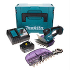 Makita DUM 604 RG1XJ Akku Grasschere 18 V mit Gras- und Strauchscherblatt + 1x Akku 6,0 Ah + Ladegerät + Makpac