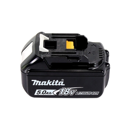 Makita DHP 484 T1TX Trapano avvitatore con percussione a batteria 18V 54Nm + 1x Batteria 5,0 Ah + Set 70 punte + Valigetta in alluminio TX - senza caricabatterie