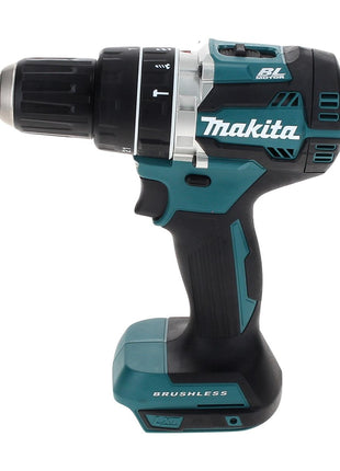 Makita DHP 484 STTX Akku Schlagbohrschrauber 18 V 54 Nm Brushless + 2x Akku 5,0 Ah + Ladegerät + 70 tlg. Bit Bohrer Set + TX Alu Koffer