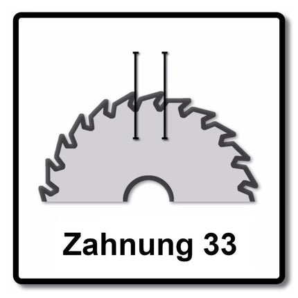Makita MCCS15033E Lama per sega per metallo SPECIALIZED EFFICUT 150 x 1,1 x 20 mm - 33 Denti ( B-69325 )