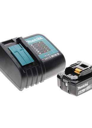 Makita DHP 482 SG1TX taladro percutor inalámbrico 18 V 62 Nm + 1x batería 6,0 Ah + cargador + juego de brocas de 70 piezas + maletín de aluminio TX