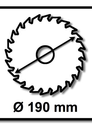 Makita CCF19045G SPECIALIZED EFFICUT Sägeblatt 190 x 30 x 1,0 mm 2 Stk. ( 2x B-68638 ) 45 Zähne für Holz - Toolbrothers