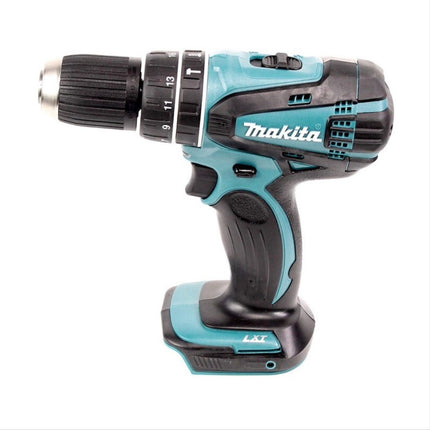 Makita DHP 456 T1TX Trapano avvitatore con percussione a batteria 18 V 50 Nm + 1x Batteria 5,0 Ah + Set di 70 punte + Valigetta in alluminio TX - senza caricabatterie