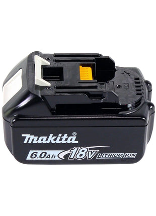 Taladro percutor inalámbrico Makita DHP 456 G1TX 18 V 50 Nm + 1x batería 6,0 Ah + juego de brocas de 70 piezas + maletín de aluminio TX - sin cargador