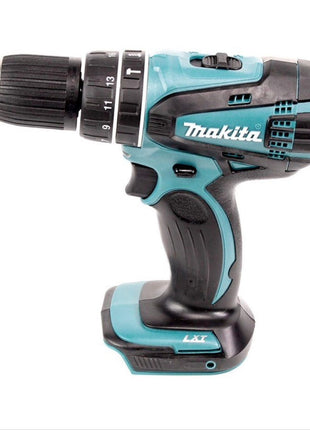 Makita DHP 456 G1TX Akku Schlagbohrschrauber 18 V 50 Nm + 1x Akku 6,0 Ah + 70 tlg. Bit Bohrer Set + TX Alu Koffer - ohne Ladegerät