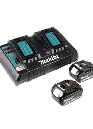 Motosierra de batería Makita DUC 306 PM 36 V (2x 18 V) sin escobillas 30 cm + 2x batería 4,0 Ah + cargador doble