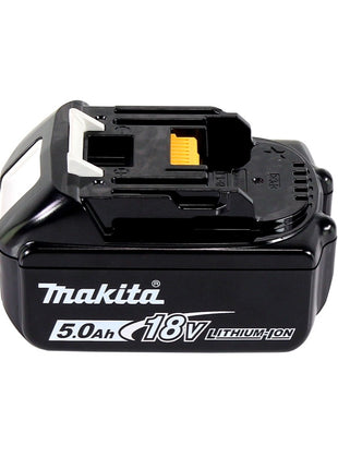 Makita DHP 485 T1TX taladro percutor inalámbrico 18 V 50 Nm sin escobillas + 1x batería 5,0 Ah + juego de brocas de 70 piezas + maletín de aluminio TX - sin cargador